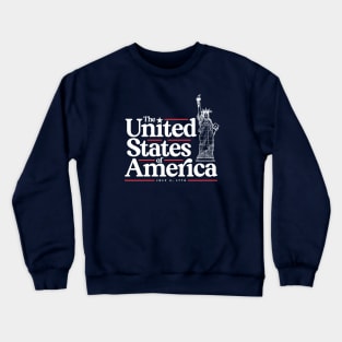 The United States of America – USA – Independence Day – Patriotic Crewneck Sweatshirt